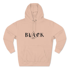 Unisex Black Hoodie w/Lavish