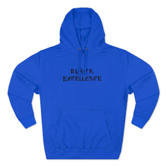 Unisex Black Excellence Hoodie w/Ace