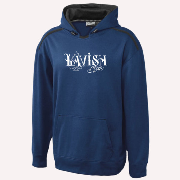 Navy Blue Lavish Cloth Hoodie