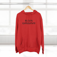 Unisex Black Excellence Hoodie w/Ace