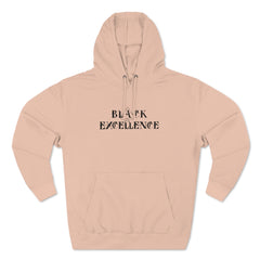 Unisex Black Excellence Hoodie w/Lavish