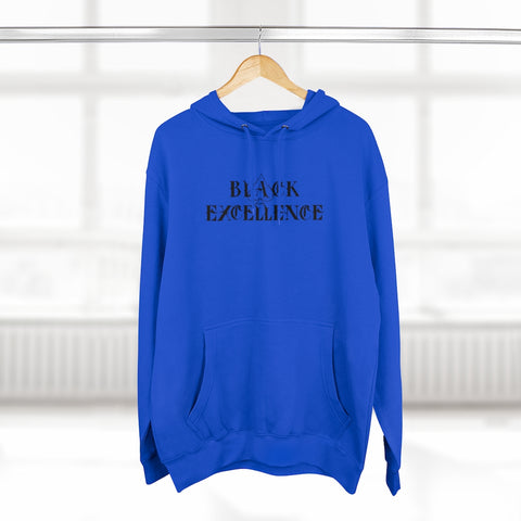 Unisex Black Excellence Hoodie w/Ace