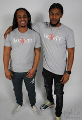 Loyalty T-shirts w/Puff Heart