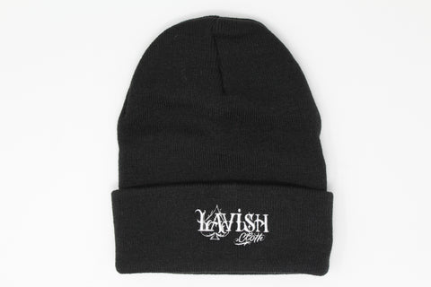 Black Lavish Beanie