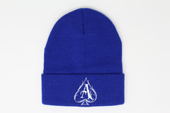 Blue Ace Beanie