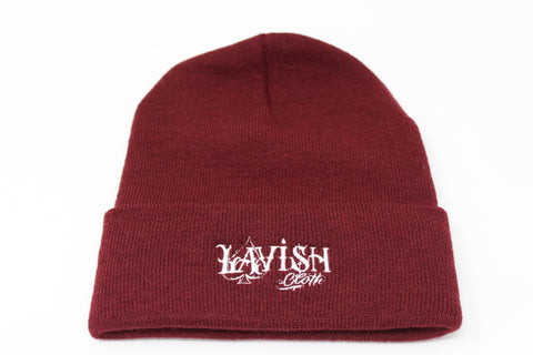 Maroon Lavish Beanie