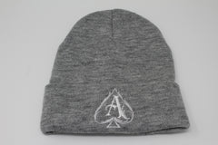 Grey Ace Beanie