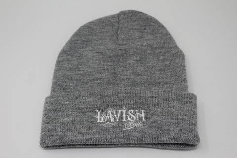 Grey Lavish Beanie