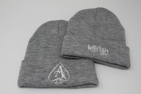 Grey Lavish Beanie