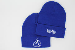 Blue Lavish Beanie