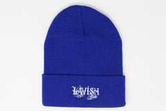 Blue Lavish Beanie