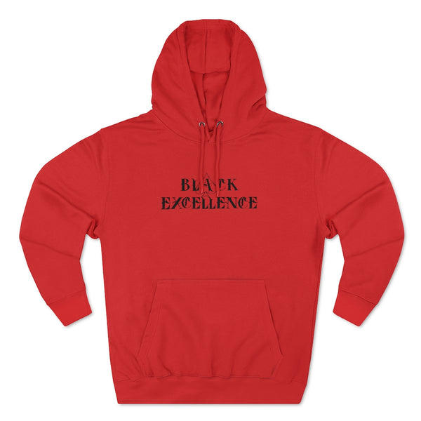 Unisex Black Excellence Hoodie w/Lavish