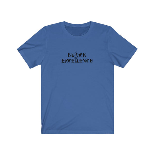 Unisex Black Excellence T-shirt w/Ace