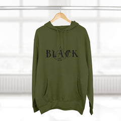 Unisex Black Hoodie w/Lavish